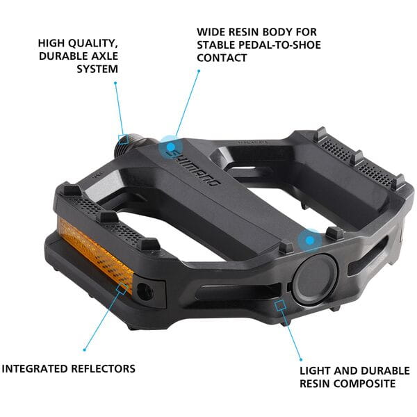 Shimano PD-EF102 flat pedals Resin - Image 3